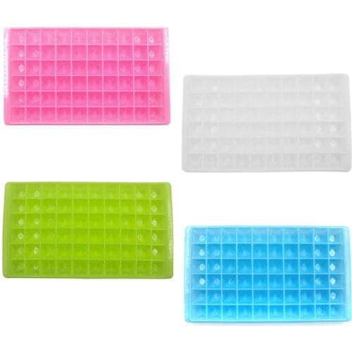 60 Grid Square Ice Cube Cool Freezing Mold Tray Ice Cream Maker Popsicle Yogurt DIY Mould Available Reusable Tool Gadget