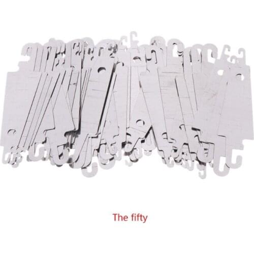 50Pcs/Set Portable Home Cross Sewing Needle Threading Guide Device Threader Tool DIY Sewing Tool Accessories