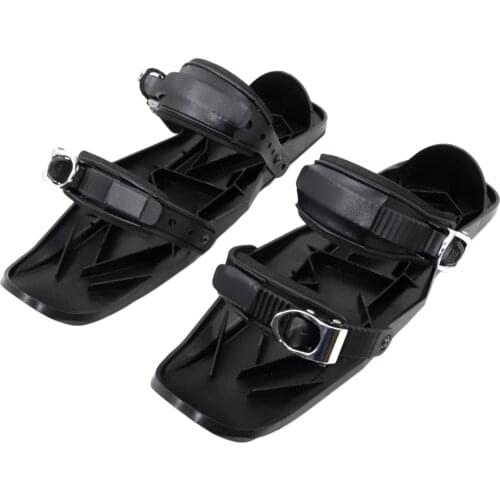 Creative Ski Skates Nylon Sole PU Bindings- Mini Snowskates Snowboard Sled- One
