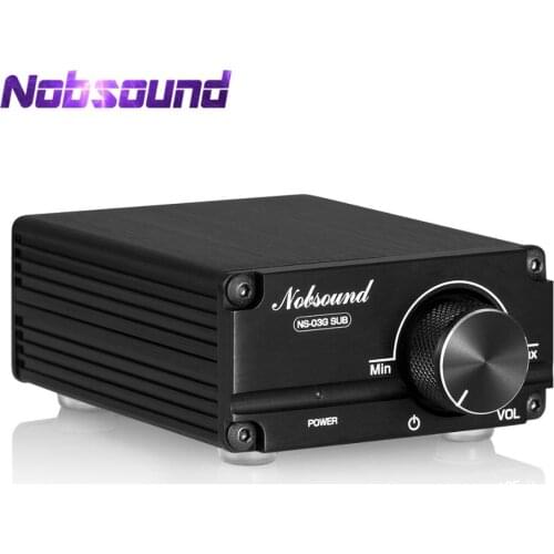 Nobsound Latest Mini 100W Subwoofer / Full Frequency Power Amplifier Mono Channel Audio TPA3116D2 Amp