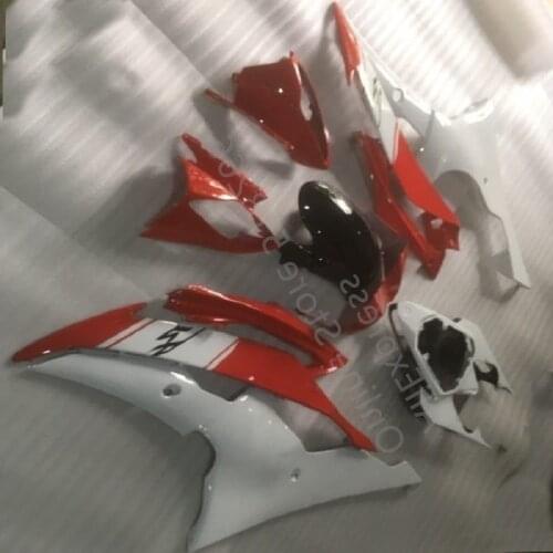 Custom For Yamaha YZFR6 08 09 10 11 12 14 red white black Fairing kit YZF R6 2008 2014 YZF600 Motorcycle Bodywork Fairing