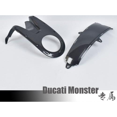 Fuel tank housing fairing suitable for Ducati Monster 696, 795, 796, 1100 fuel tank upper and lower panels
