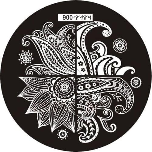 25% OFF !New Plates Image Stylish Nail Stamping Printing Plate Manicure Image Stamps Plate006