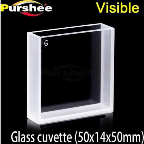 Glass cuvette(50x14x50mm)