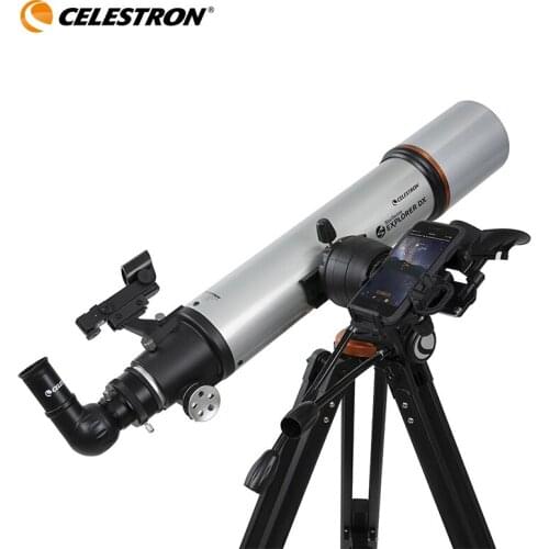 Celestron StarSense Explorer DX 102AZ Smartphone App-Enabled Telescope 102mm f/6.5 Refractor Newtonian Astronomical Telescope