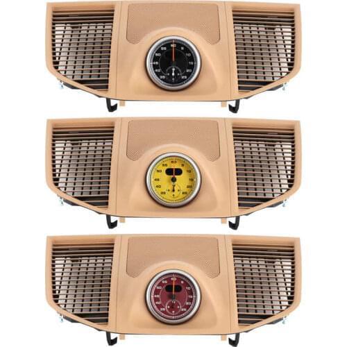 Dash Clock Instrument Panel Upper Cover Chrono Stop Watch Fit for Porsche MACAN 2014 2015 2016 automobiles