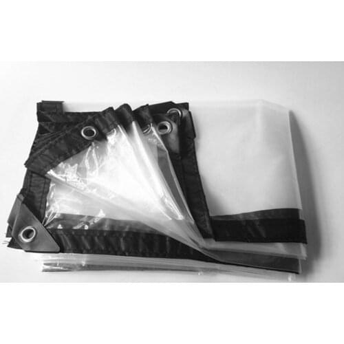 Thin 1mX1m 60% transparent outdoor cover, waterproof tarp, transluce rain tarpaulin.greenhouse cloth