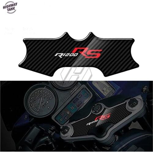 3D Carbon-look Upper Triple Yoke Defender Case for BMW Motorrad R1200RS 2001-2005