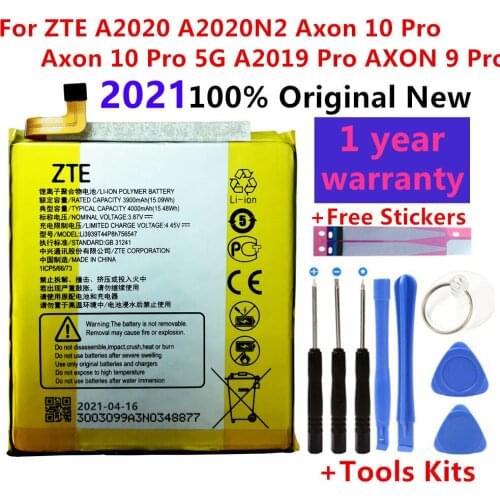 High Quality Original Li3939T44P8h756547 Battery For ZTE A2019 Pro AXON 9 Pro A2020 A2020N2 Axon 10 Pro 5G Mobile Phone Battery