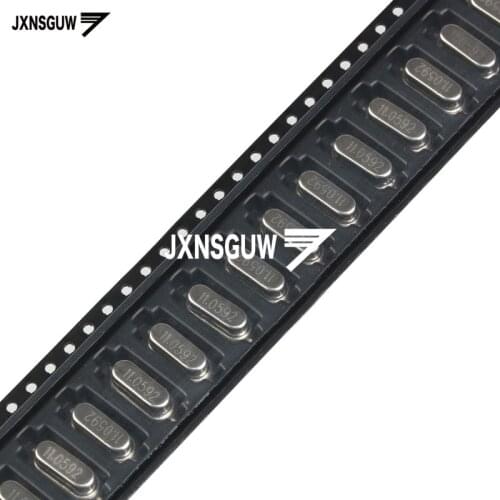 10PCS SMD 49SMD 11.0592MHz passive crystal oscillator 20PF 20PPM 11.0592M