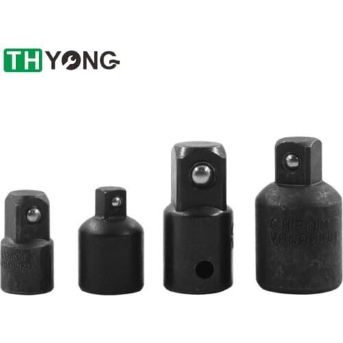 4pcs 1/4 3/8 1/2 Drive Socket Adapter Converter Reducer Air Impact Craftsman Socket Wrench Adapter Hand Tools Set Repair Tools