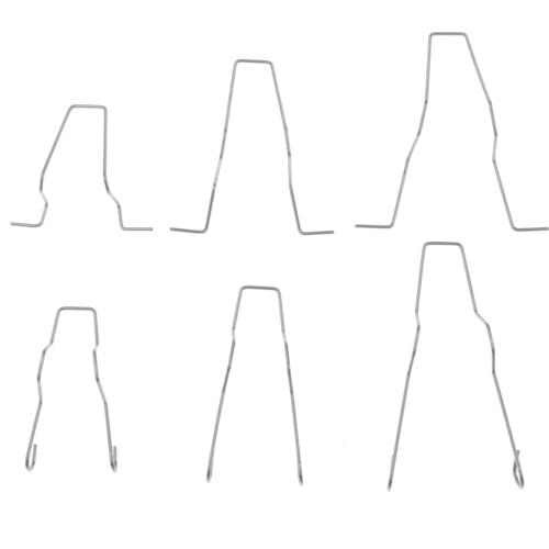 6pcs Car Headlamp Dip Spring Clips for H1 H4 H7 Headlight Bulb Holder