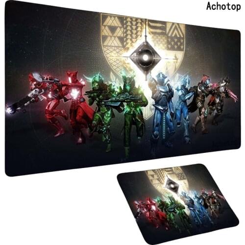 900x400 Destiny 2 Mousepad Anime Mouse Pad XXL Custom Washable Rubber Gaming Large Locking Edge Speed Mousepad Computer Desk Mat