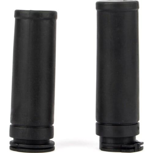 Black Rubber Motorcycle Handlebar Grips Sleeve Kit for Harley Sportster 883 XL883 L&R 2003 Motorcycle Spare Parts Accessory