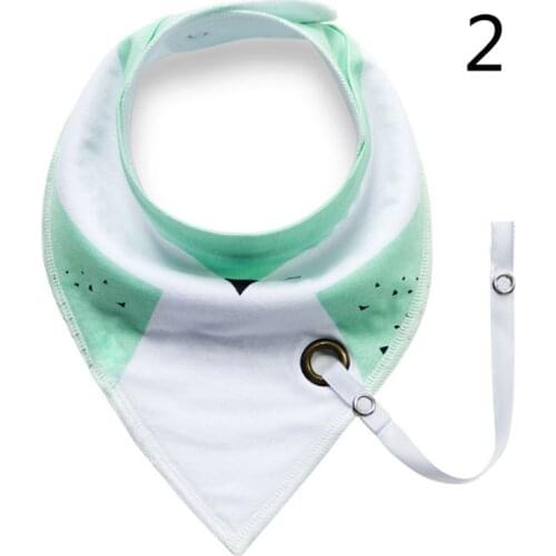 Cotton Bandana Bibs Baby Babador Infant Burp Cloths Saliva Towel Baby Eating Accessory