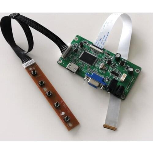 For HB140FH1-301 HB140FH1-401 +VGA display controller drive board notebook PC panel 1920*1080 14" WLED EDP 30Pins DIY kit