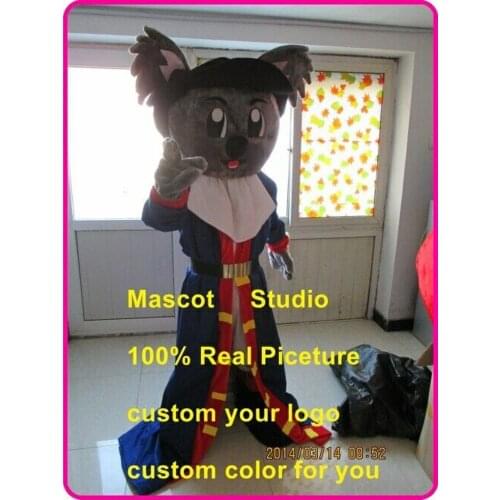 Pirate Koala Mascot Costume Suit Cosplay Party Game Dress Outfit Halloween Adult Factory Wholesale + Free Postage