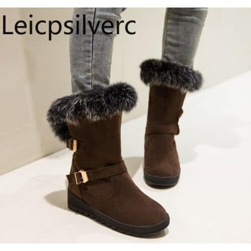 Leicpsilverc Winter Boots