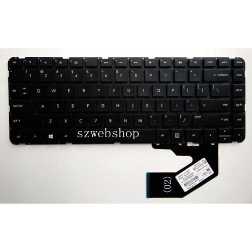 New for HP pavilion 14-B000 14-B010US 14-B013CL 14-B017NR English US laptop keyboard no Frame black