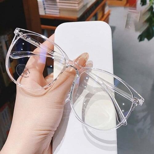 Lentes De Sol Blue Light Blocking Glasses Anti Eye Strain Fashion Big Frame Glasses For Reading Play Computer Очки Декоративные