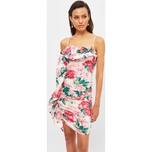 Trendyol Collar Detail Dress TPRSS21EL3701