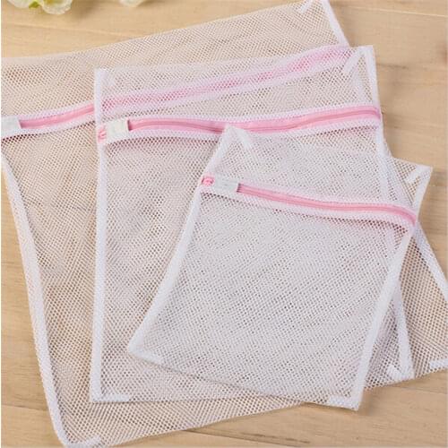 Bags For Washing Bra Socks Underwear Mesh Zippered Lingerie Laundry Bag Washing Machine Dirty Laundry Bags For Clothes Wash Kit