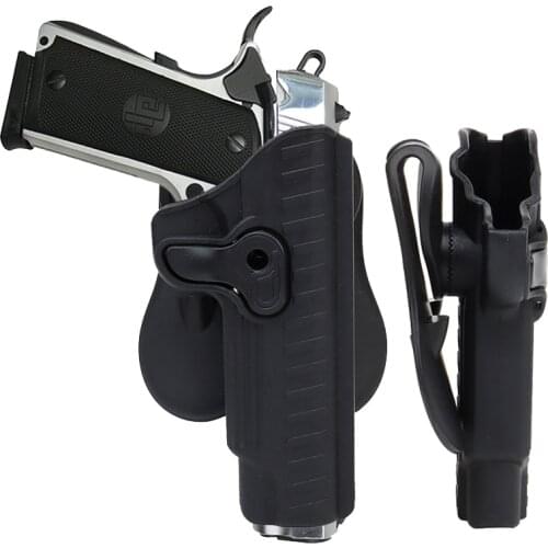 Universal 1911 Pistol Holster Serpa Belt Waist Holster Colt 1911-5 Girsan MC1911S VARIANTS 1911 Tactical Handgun Case Accessory