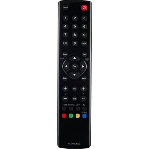 Remote Control Replacement RC3000E02 for TCL THOMSON LED LCD Smart TV Controller