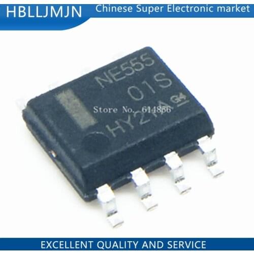10PCS NE555DR NE555D NE555 IC 555 SMD