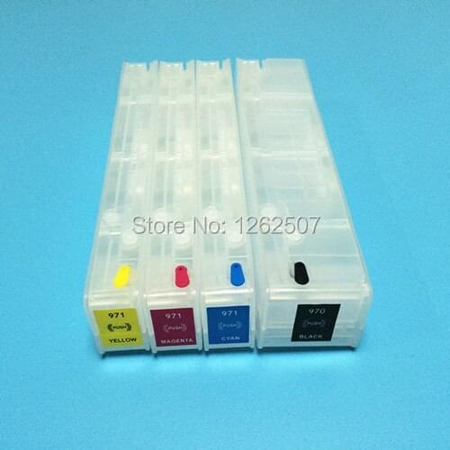 4Colors Compatible Replacement Refillable ink cartridges For HP pro x451dn x451dw x476dn x476dw x551dw Printers Without Chip