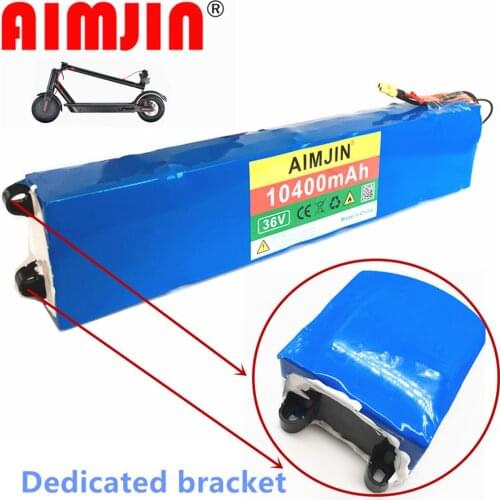 The 10s3p 36V 10.4ah battery pack for Xiaomi m365 Pro is suitable for the battery scooter of electric bicycle with BMS