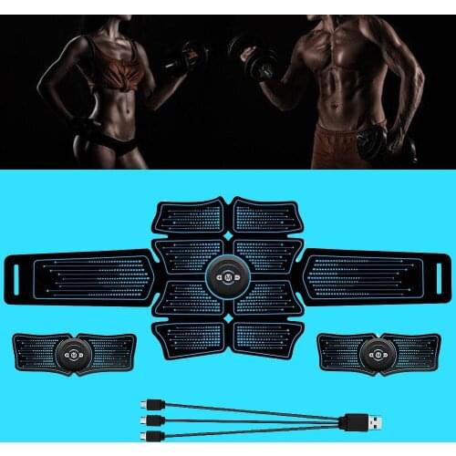 Home Gym Stimulator Muscle Trainer Exercise Bodybuilding Smart Massage Machine Wireless Workout Sport ABS Fitness Equipment