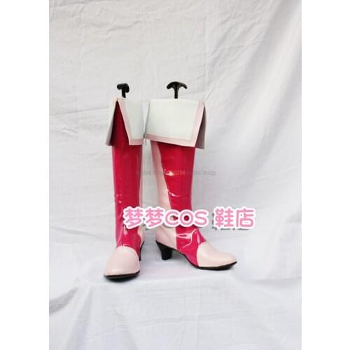 HappinessCharge PreCure!/Pretty Cure! Cure Peach Anime Characters Shoe Cosplay Shoes Boots Party Costume Prop