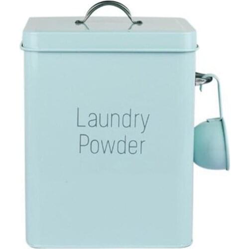 Beautiful Powder Laundry Powder Boxes Storage with Scoop