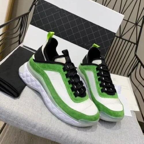 Sneakers Leather Patchwork Thick Bottom Platform Zapatos De Mujer Casual Woman Shoes Lace Up Shoes Mixed Color Shoes Women New