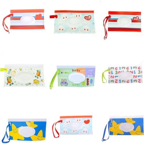 Multi Styles Outdoor Travel Baby Newborn Kids Wipe Case Box Wet Wipes Dispenser Box Bag Eco-friendly Wet Paper Towel box