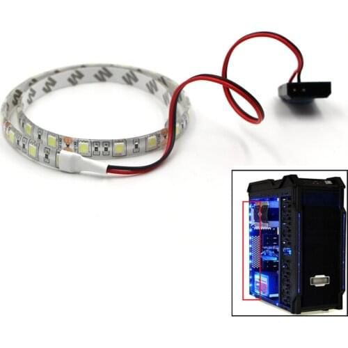 DC 12V RGB LED Strip Lights pc case Computer Case Molex Connector LED tape lamps Panel RGB Header gamer cabinet Neon lamp