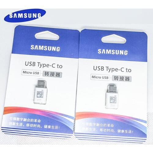 Samsung Micro USB to Type C Converter Original Type-c Cable Adapter Fast Charger Samsung Galaxy S8 S9 S10 Plus Note8 note9 10