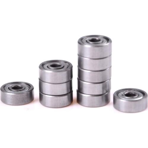 Hot Selling 10pcs High Quality 606ZZ Metal Deep Shielded Ball groove Ball Bearings Shafts Wholesale machine tools