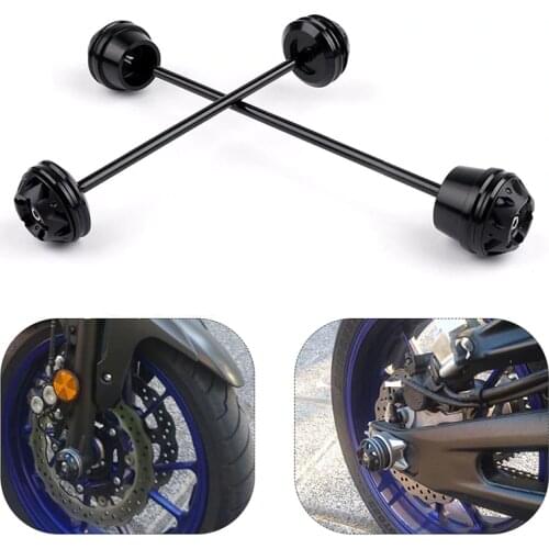 Motorcycle Axle Rear Fork Wheel Protector Sliders For YAMAHA MT07 MT-07 FZ-07 FZ07 2014 2015 2016 2017 Falling Protection