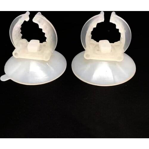 High Quality 2Pcs Aquarium Heater Sucker Suction Cup Sucker Clips Holders For Air Line Oxygen Tube Hose Pump Suction Cups