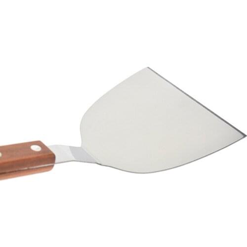 26*10.8cm Hamburger Turner Useful Barbecue Burger Flipper Stainless Steel