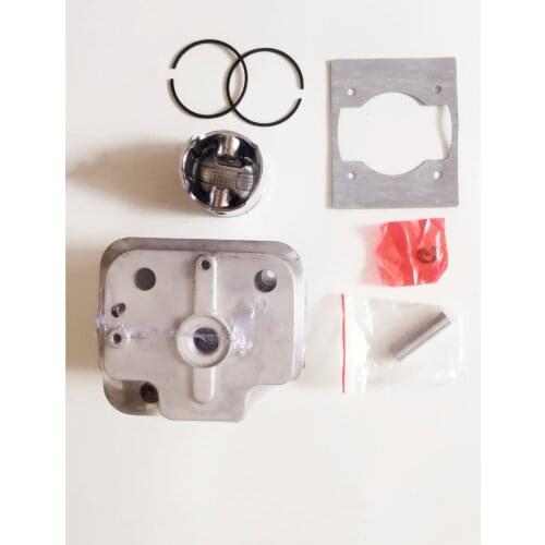 48F CYLINDER PISTON KIT 1E48F 6300 2 STROKE 63CC GASOLINE MOTOR ZYLINDER RINGS PIN CLIPS ASSEMBLY FOR EARTH AUGER DRILLER etc