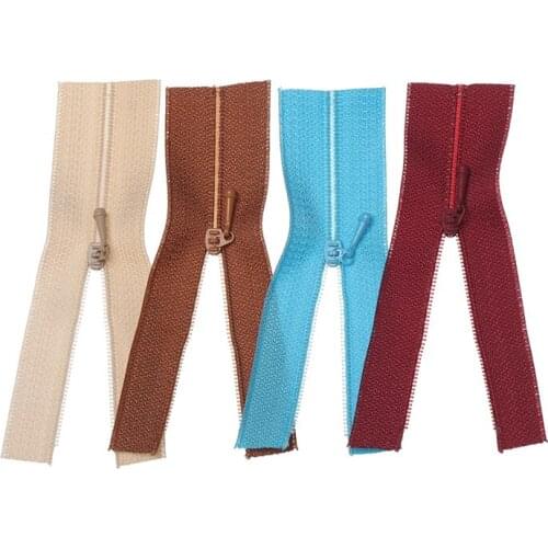 5pcs 18 Color Mini Open End Doll Clothing zipper for sewing DIY Handmade sewing accessory Clothes Scrapbooking Garment Applique