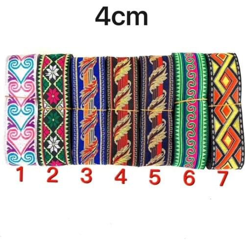 5CM computer embroidered webbing,XERY20200410L