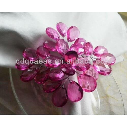 Aliexpress sold beaded wedding napkin ring