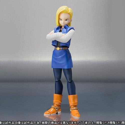 Anime Android 18 Figurine Movable joints PVC Action Figure Collection Model Toys Doll Gift