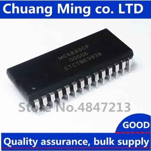 Free Shipping 5-20pcs/lot MC68B40P MC6840P MC68A40P MC68B40CP MC6840 DIP-28