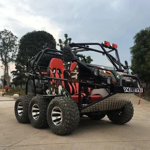 6-Drive Combat Vehicle With Large Displacement of 450cc