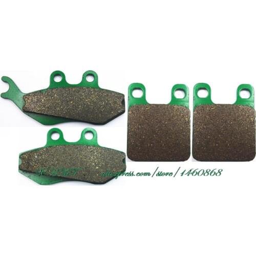 For DERBI 50 SENDA DRD RACING R 2005 Disc Brake Pads Pill Front Rear
